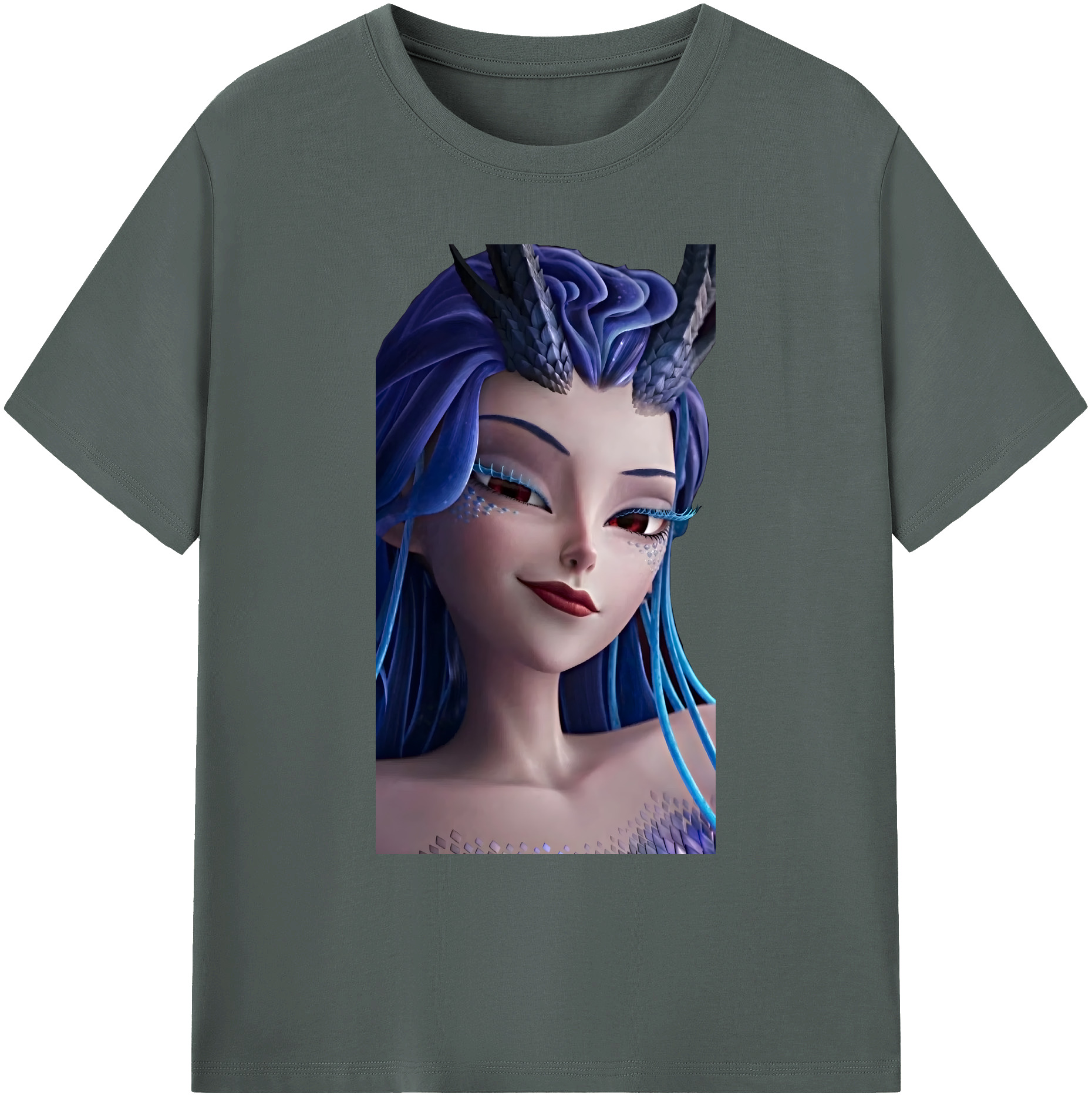 （画像用） Ne Zha 2 ナタ 魔童の大暴れ 綿100％ メンズ半袖Tシャツ｜肌触りやわらか＆通気性